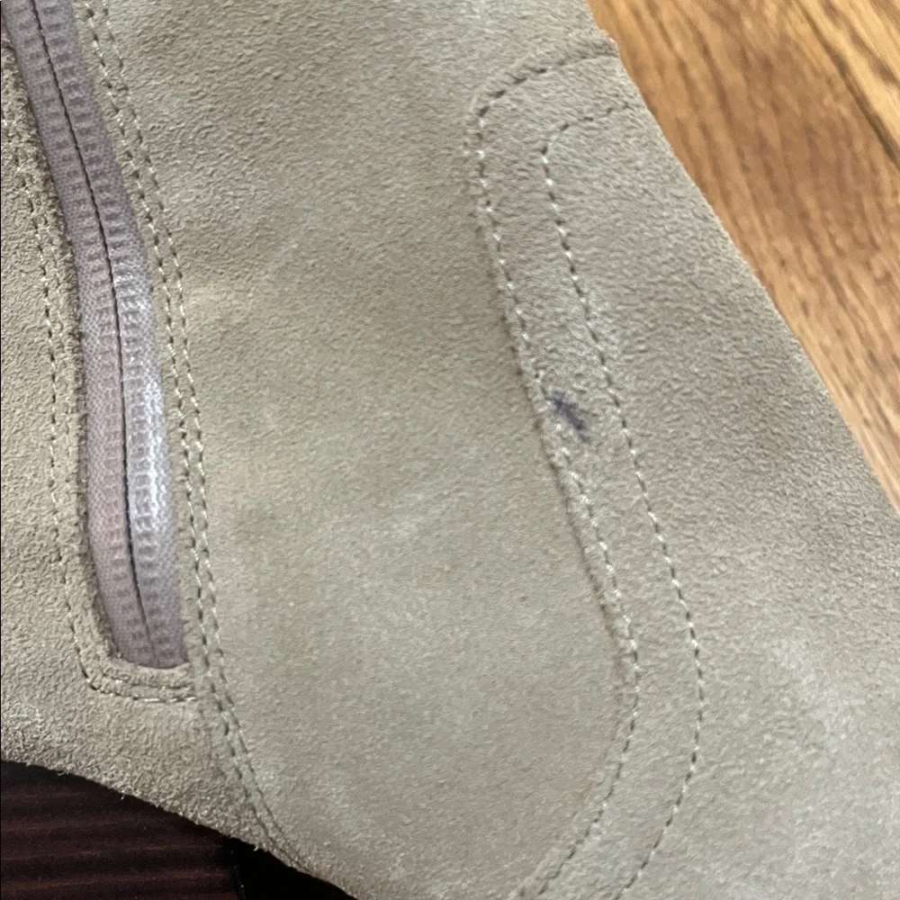 Blondo Waterproof Tan Suede Ankle Boots
